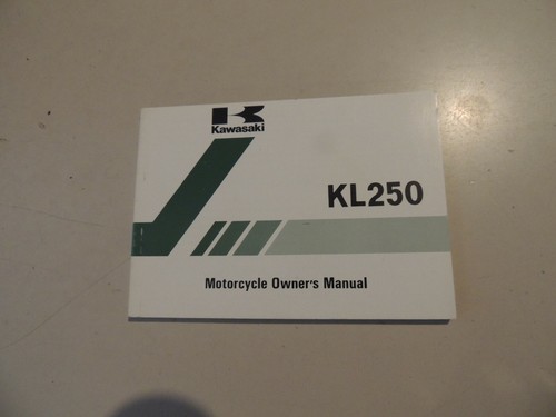 1982 kawasaki kl250 a5 - kawasaki,