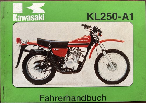 Kawasaki kl250 - kl250-a1,